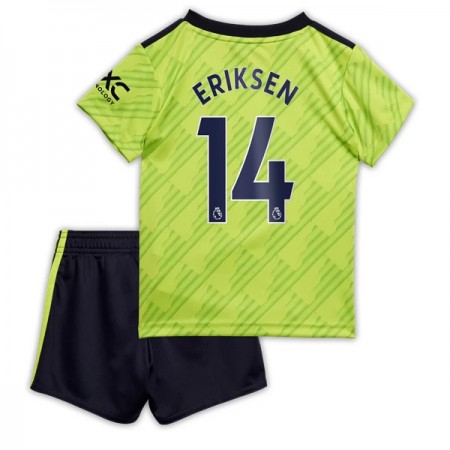 Camiseta de fútbol Manchester United Eriksen 14 Niño 3ª equipación 2022/23